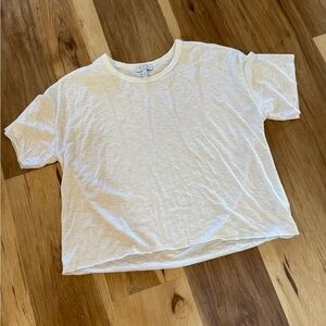 White Women's Casual Top